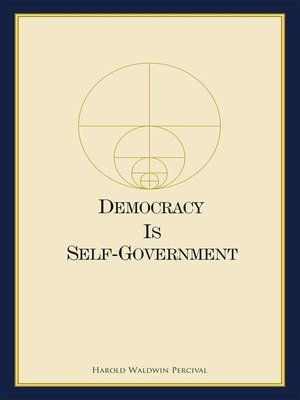 cover image of Democracy Is Self-Government